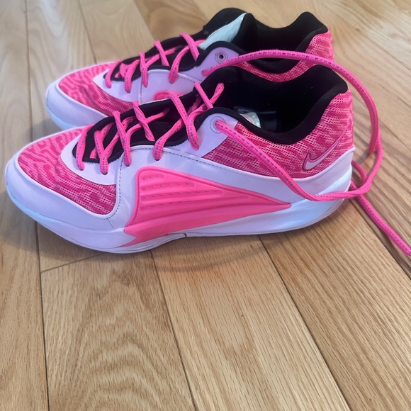 Nike KD Black and Pink Athletic Shoes - Picture 2 of 8